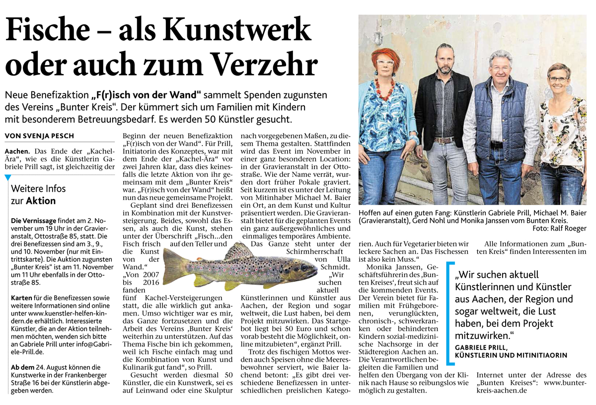 Frisch von der Wand aachen